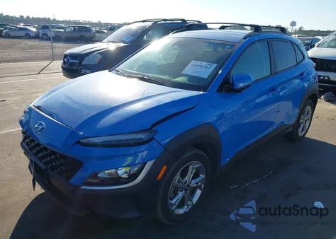 2022 Hyundai Kona Sel z USA, uszkodzony, nr VIN KM8K6CABXNU797457